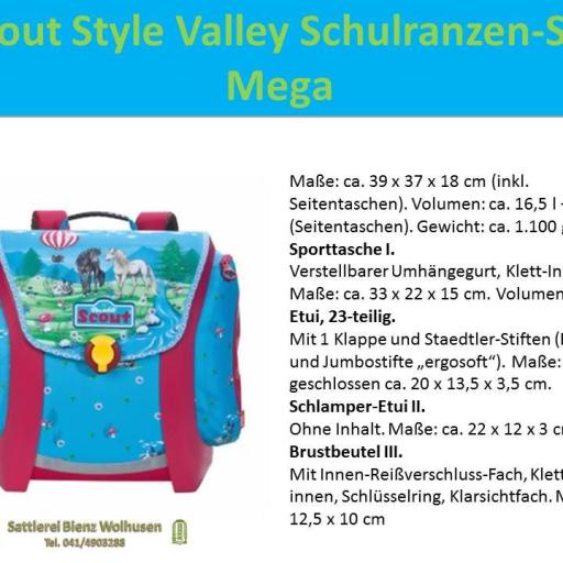 Valley Scout Style Set 5-teilig Mega