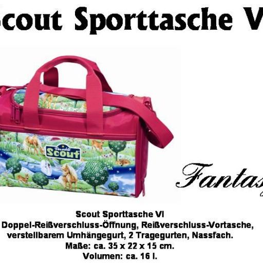 Fantasy Scout Sporttasche VI