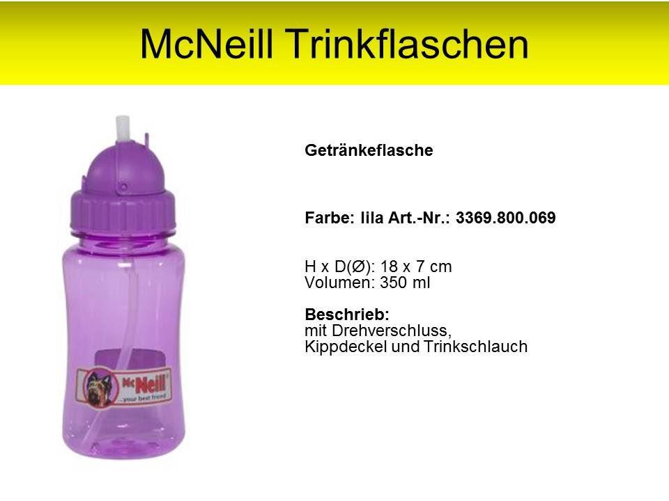 Mc Neill Getränkeflasche Farbe: lila