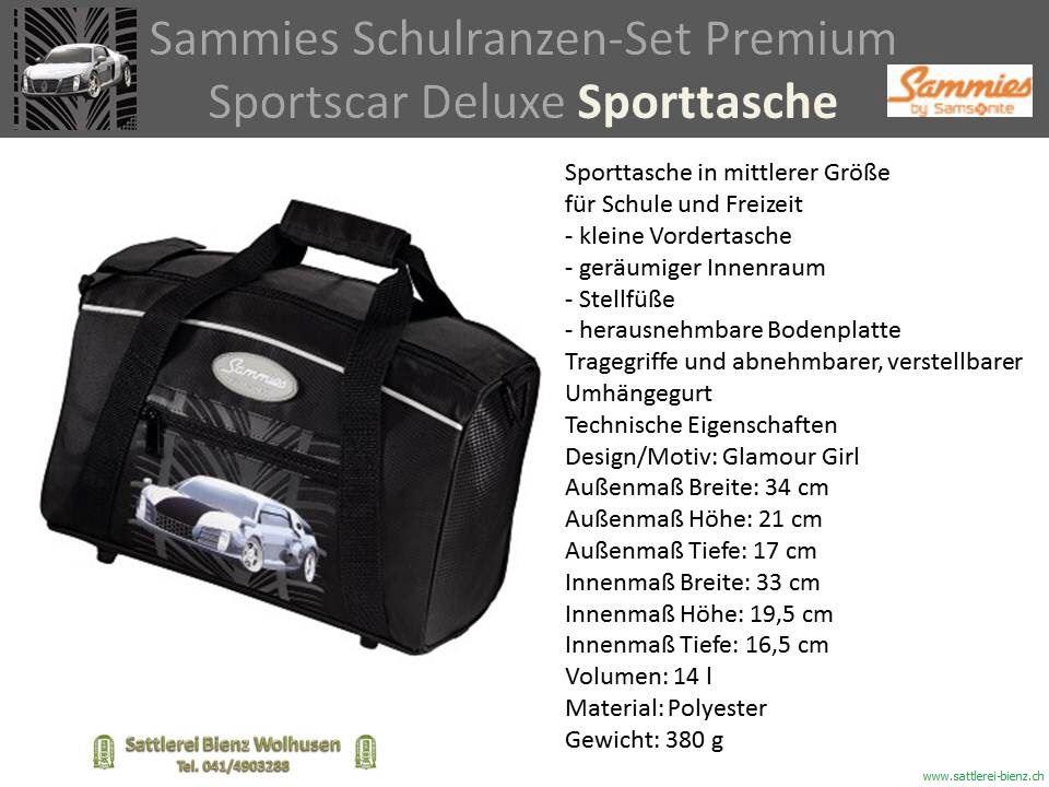 Sammies PREMIUM Sporttasche  Sportscar Deluxe