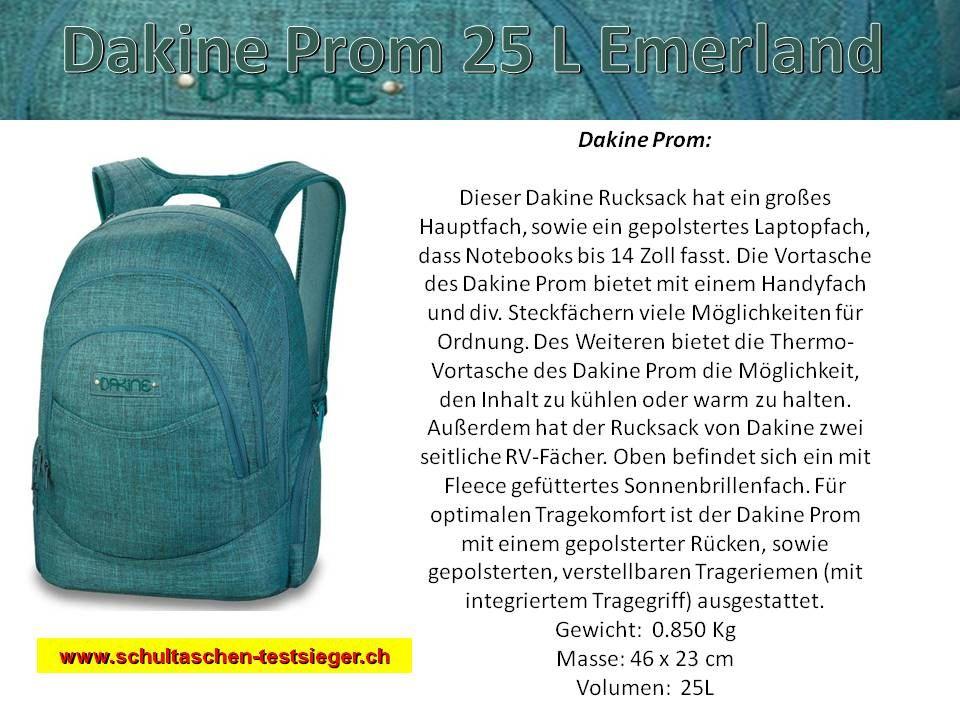Dakine Prom 25 L Emerland