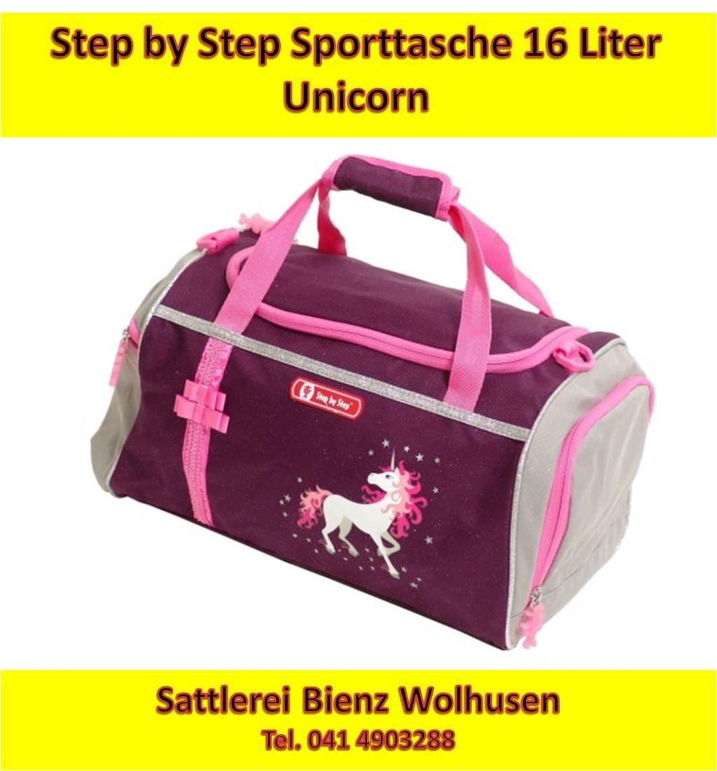 Step by Step Unicorn Sporttasche