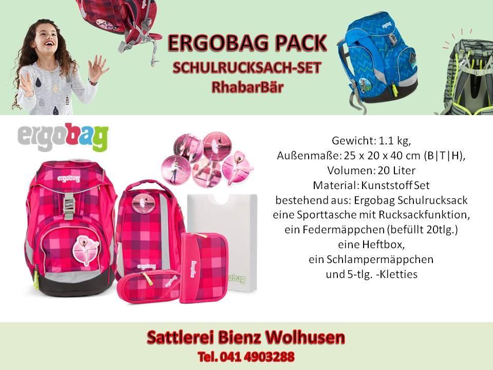 Ergobag Pack Set RhabarBär (6-tlg)
