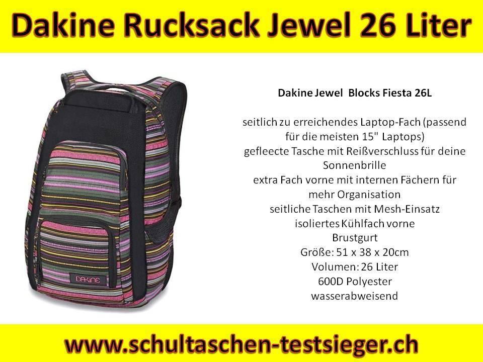 Dakine Jewel Blocks Fiesta II 26L Rucksack