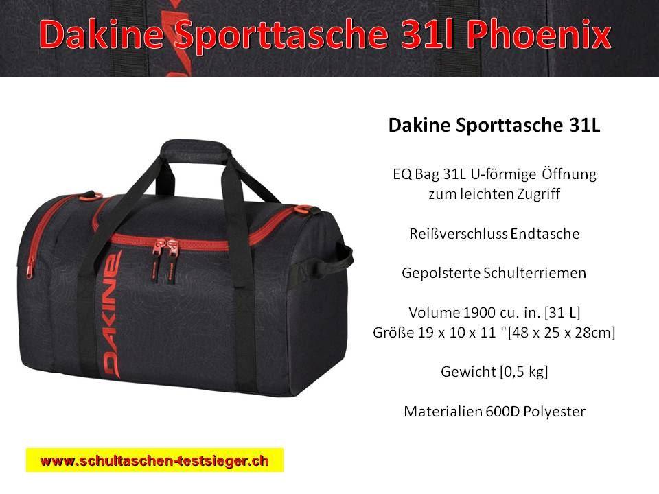 Dakine Phoenix Sporttasche EQ 31 Liter