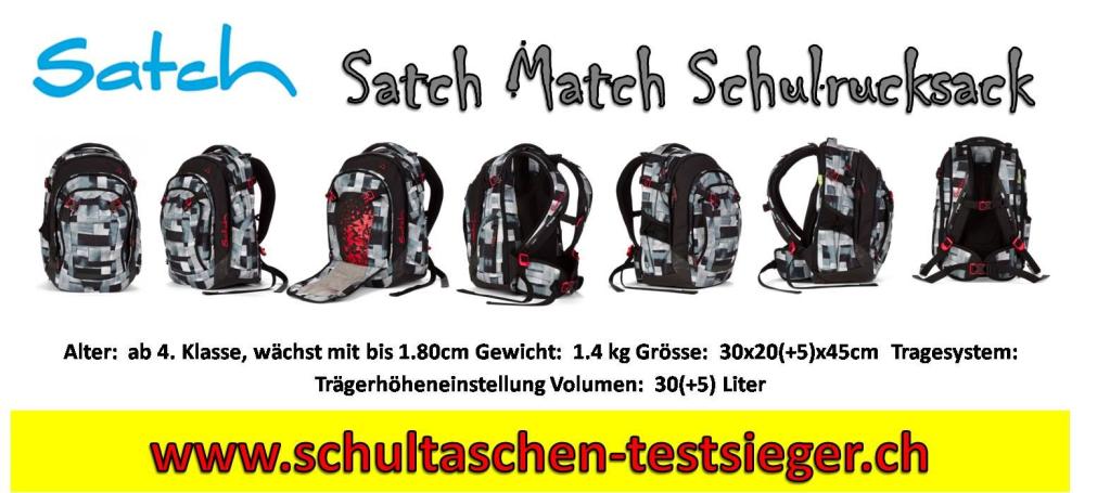 Satch Match Schulrucksack