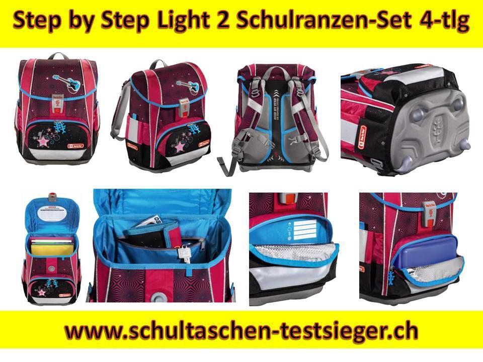 Step by Step 1 Light 2 Detail Schulranzen-Set 4-tl