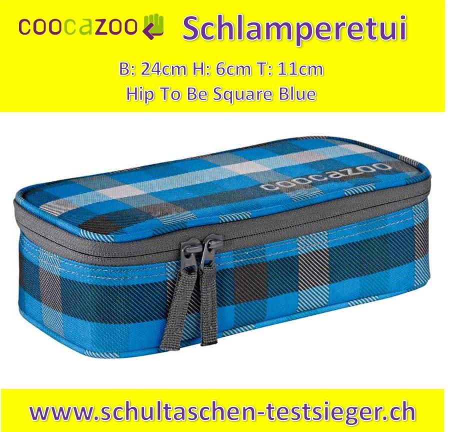 Coocazoo Hip To Be Square Blue Schlamperetui