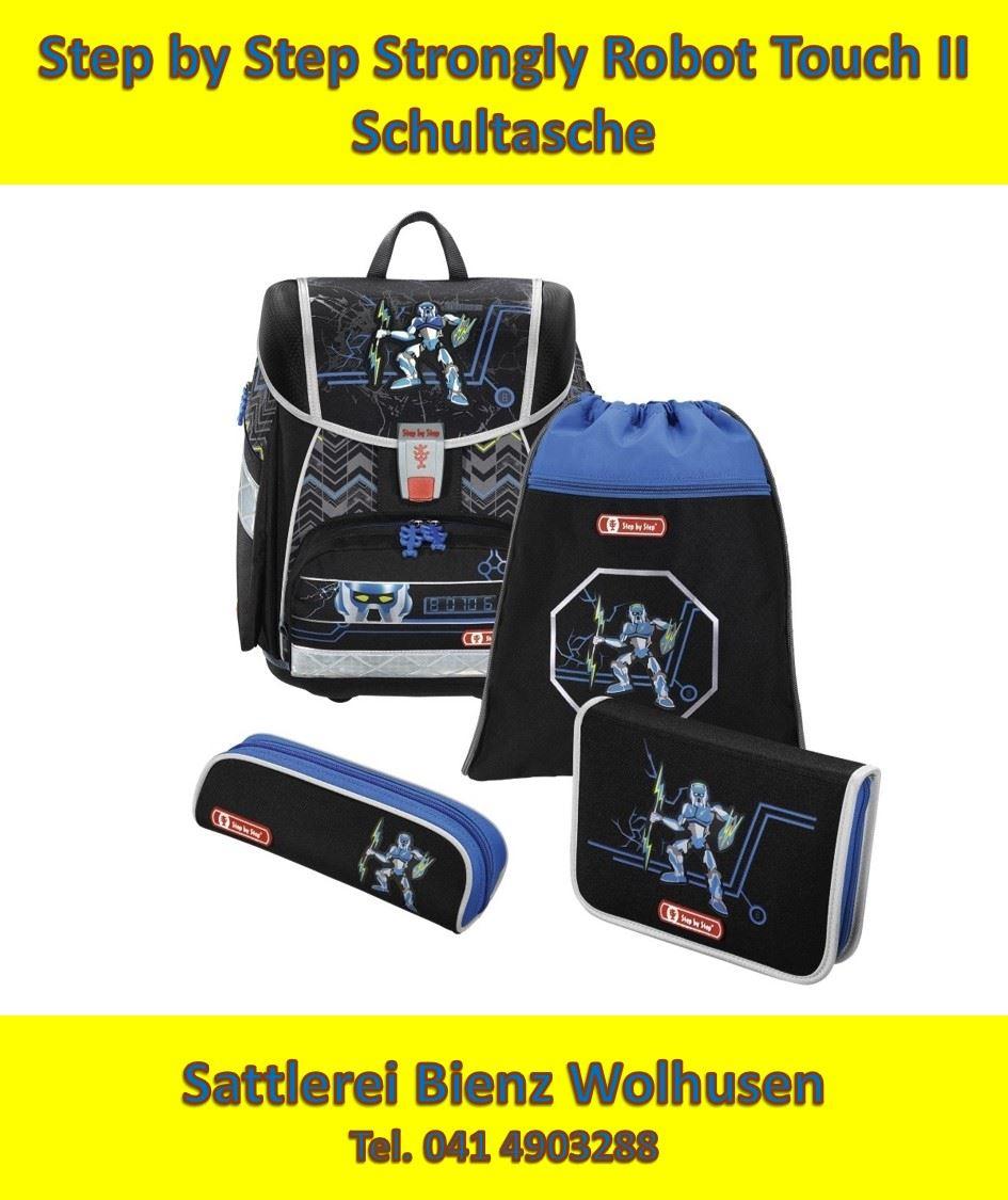 Step by Step Strongly Robot Touch II Schultaschen-