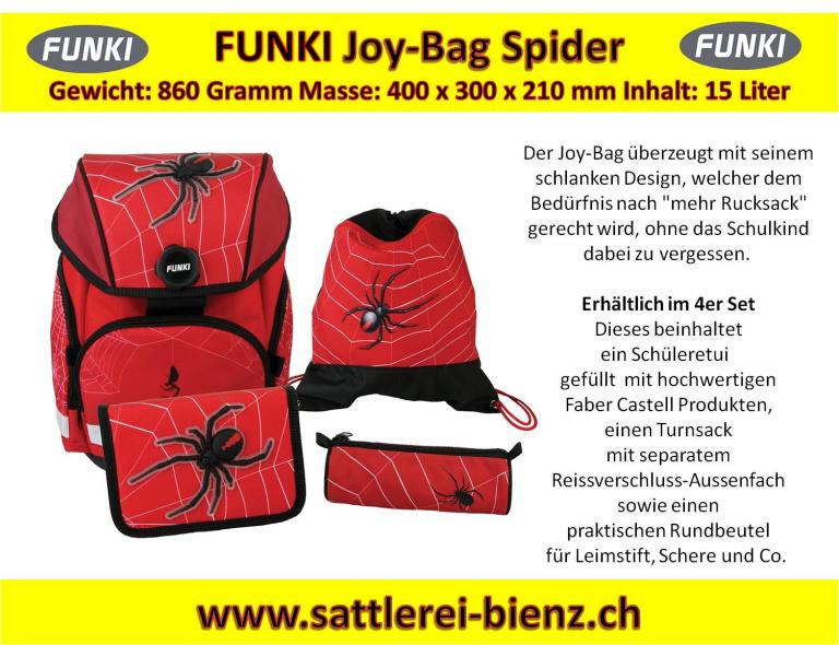 Funki Spider Joy-Bag Schultasche