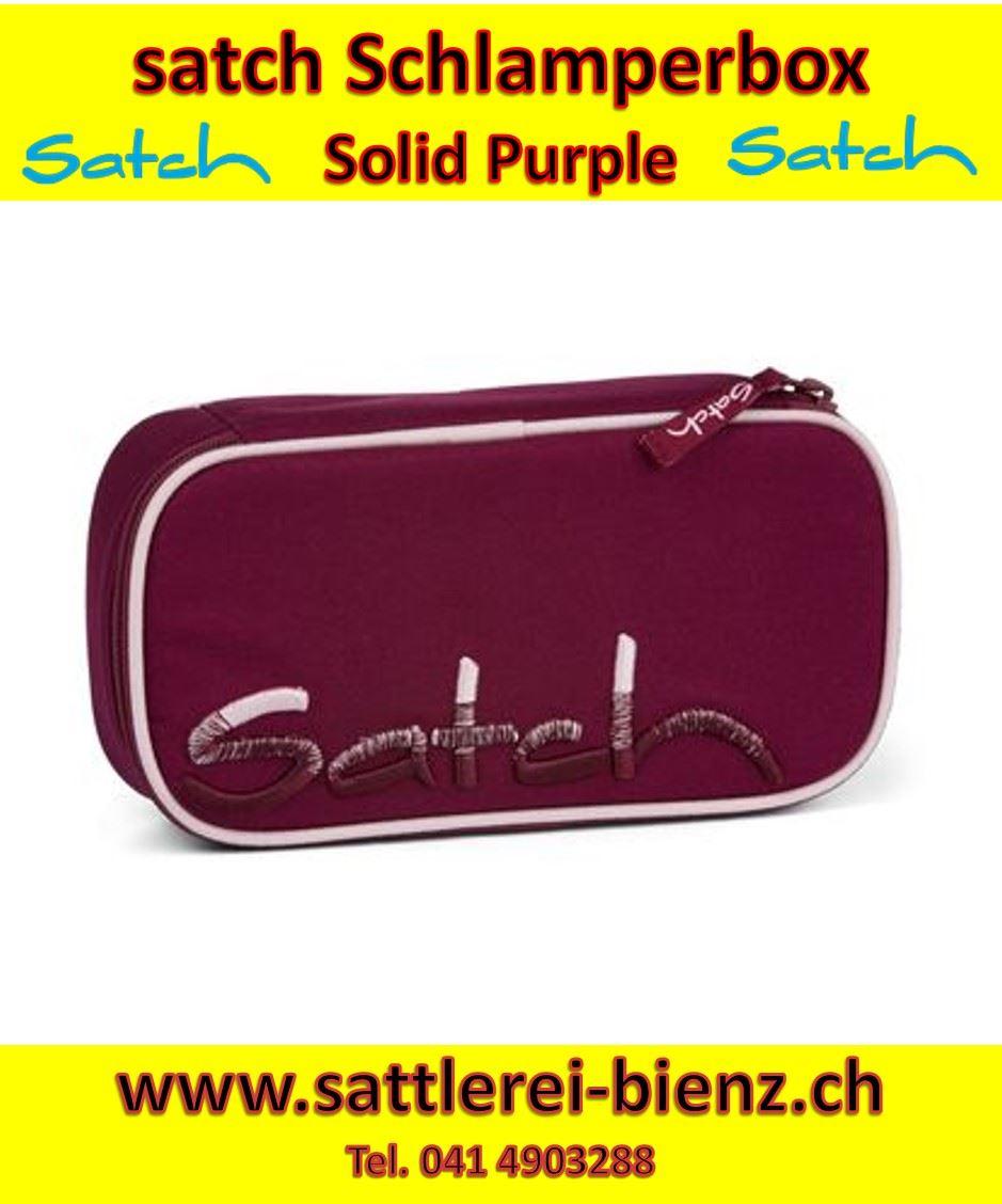 Satch Solid Purple Schlamperbox Case