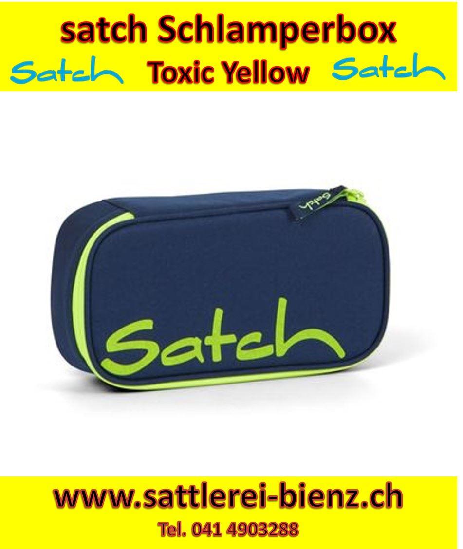 Satch Toxic Yellow Schlamperbox Case