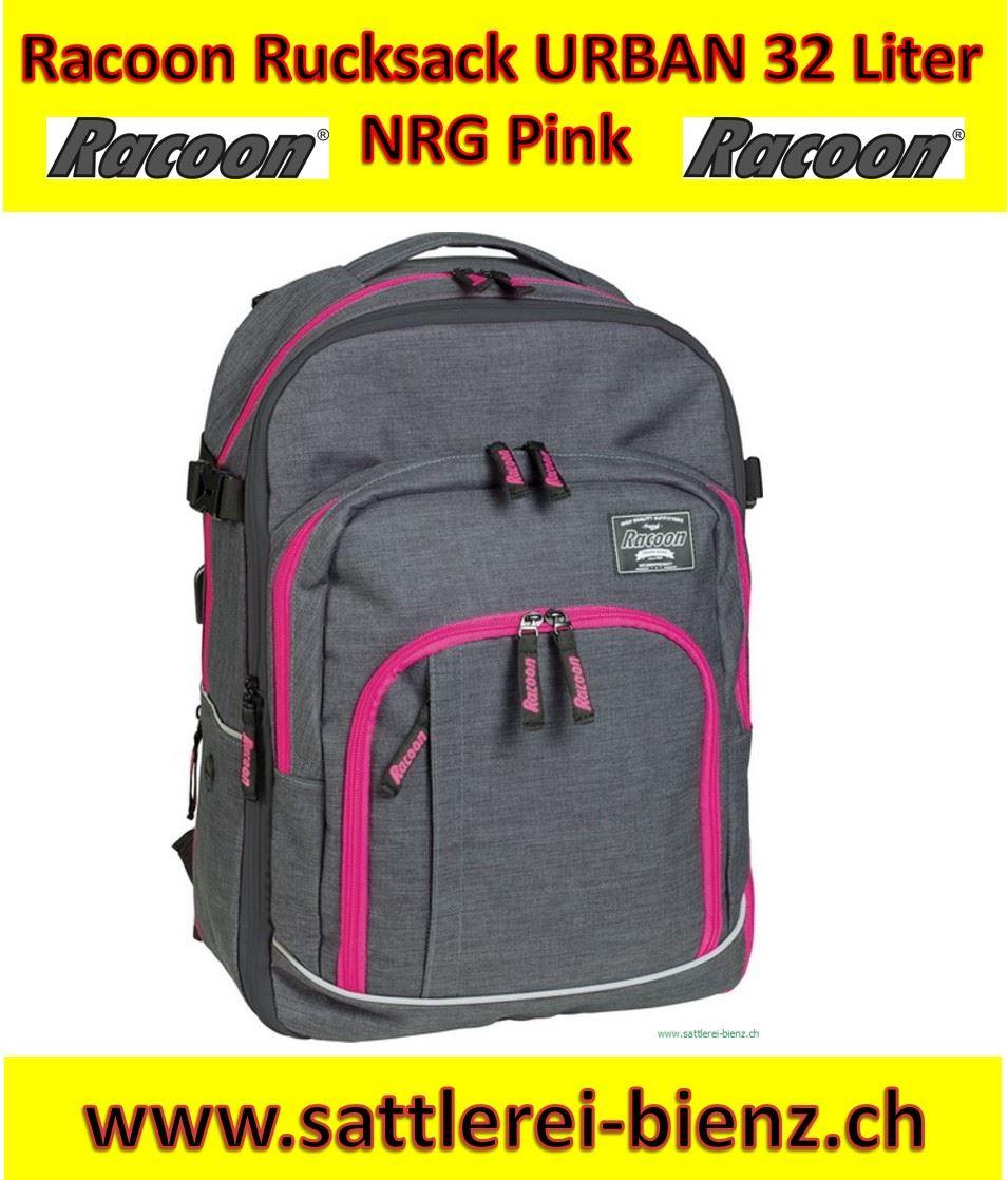 Racoon NRG RELOAD, pink Urban Rucksack