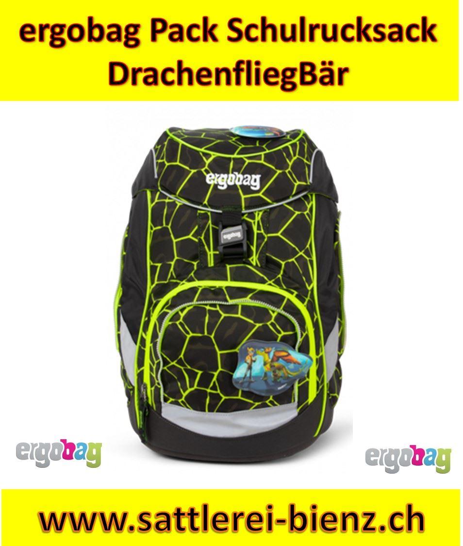 Ergobag Pack Schulranzen-Set 6tlg DrachenfliegBär