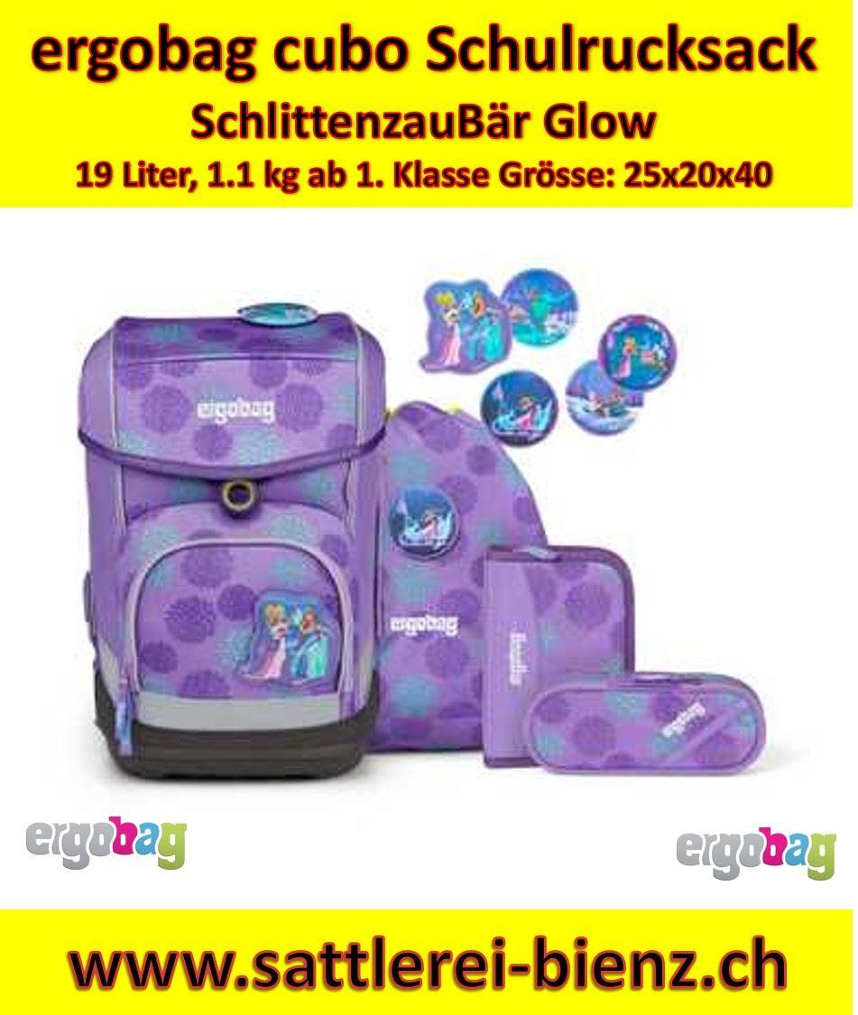 ergobag SchlittenzauBär Glow cubo 5-tlg. Set