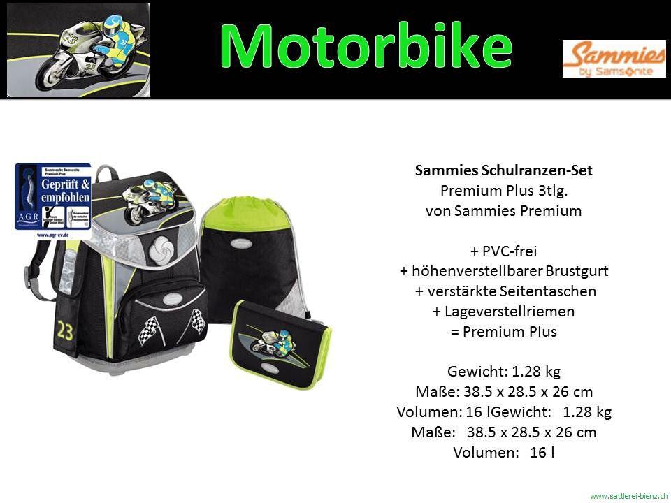 Sammies Premium Plus Motorbike Schultasche