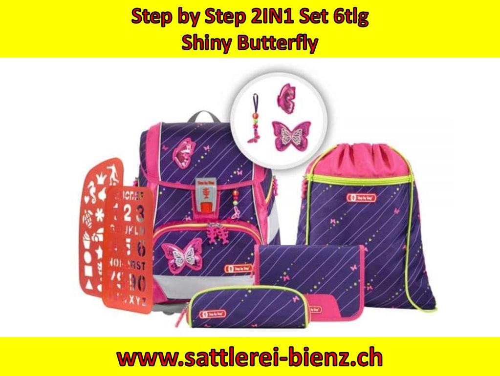 Step by Step Shiny Butterfly 2 IN 1 Plus