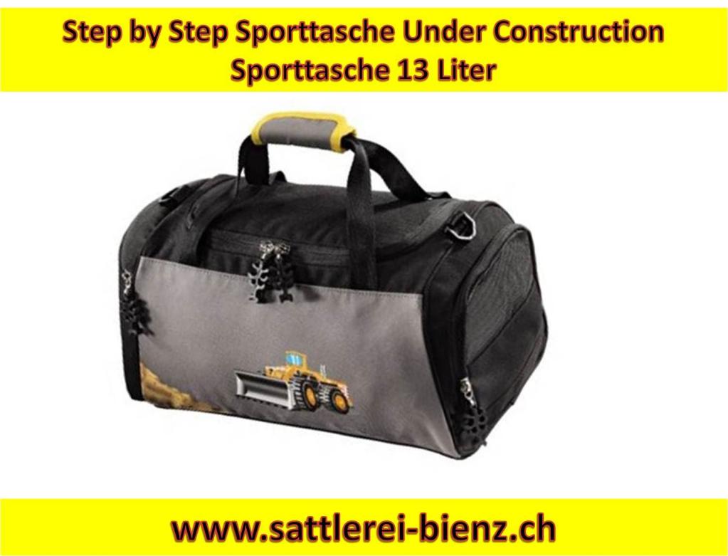 Step by Step Sporttasche Under Construction