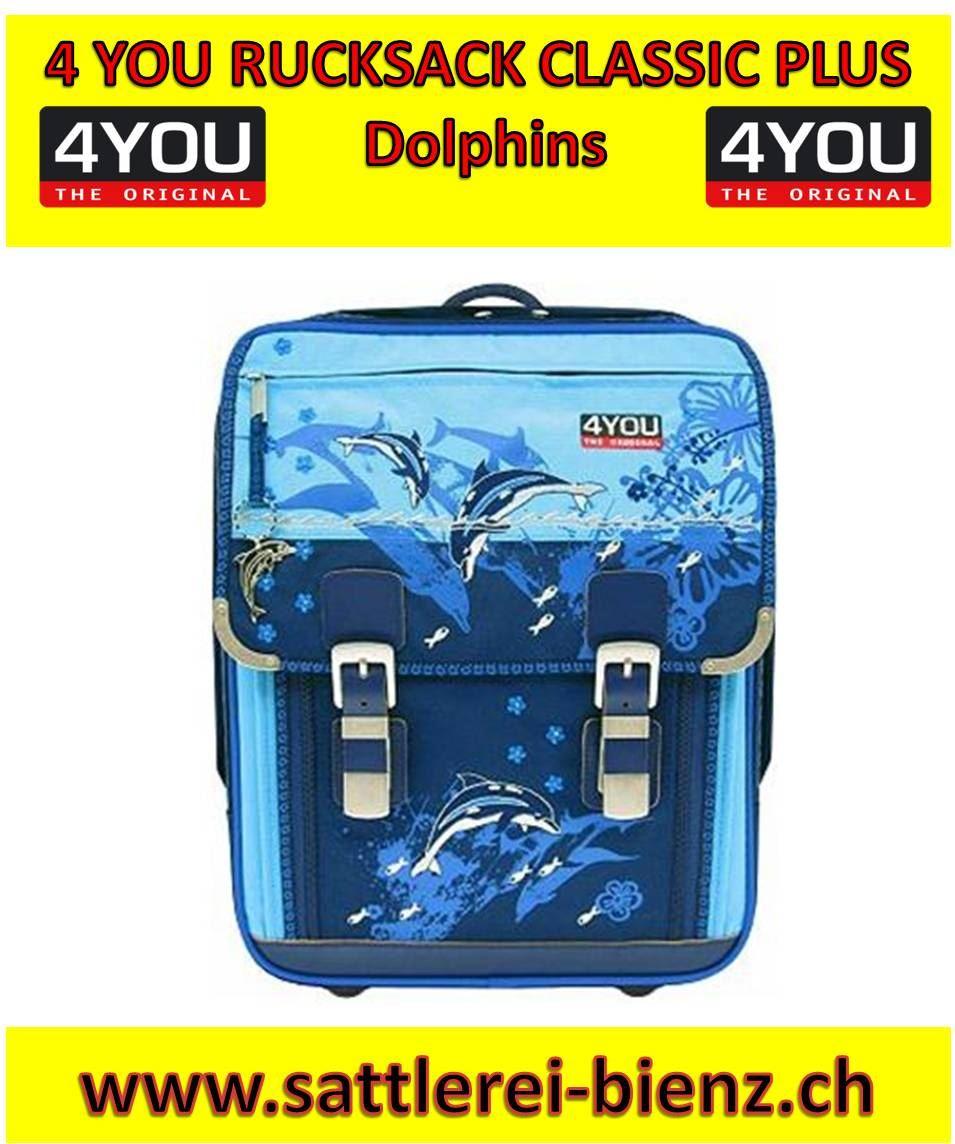4 YOU DOLPHINS RUCKSACK CLASSIC PLUS