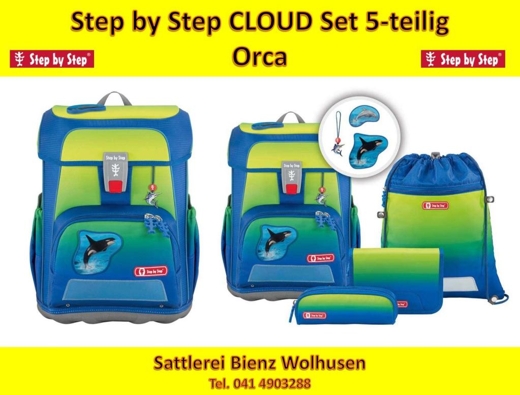 STEP BY STEP Orca CLOUD SET 5-TEILIG Ocean Edition