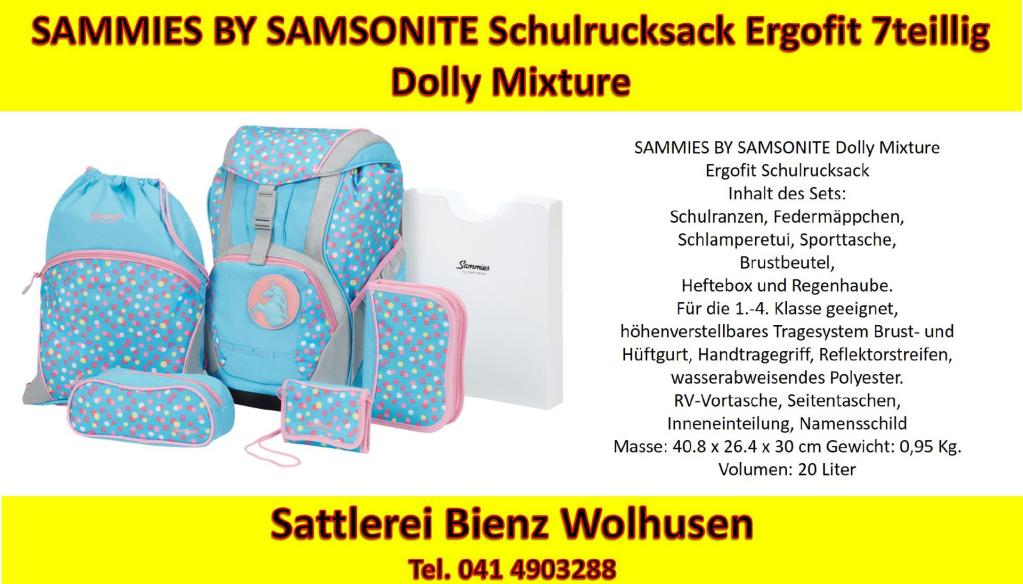 SAMMIES BY SAMSONITE Dolly Mixture Ergofit Schulru