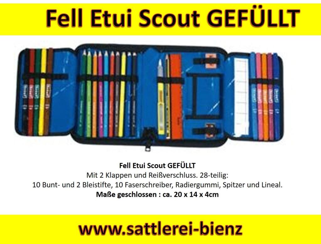 Fell Etui Scout GEFÜLLT 28-teilig