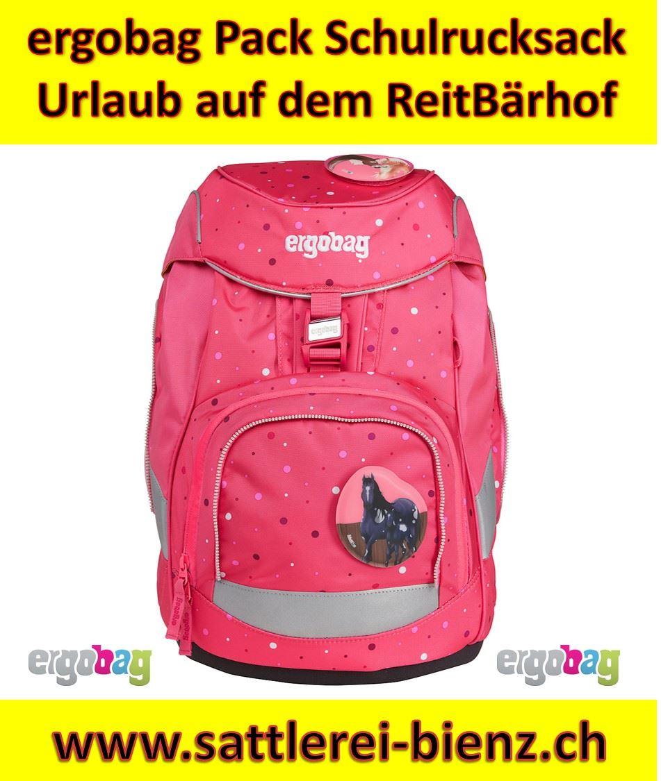 Ergobag Pack Urlaub auf dem ReitBärhof Schulranzen