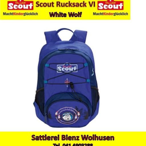 Scout White Wolf Kinderrucksack VI