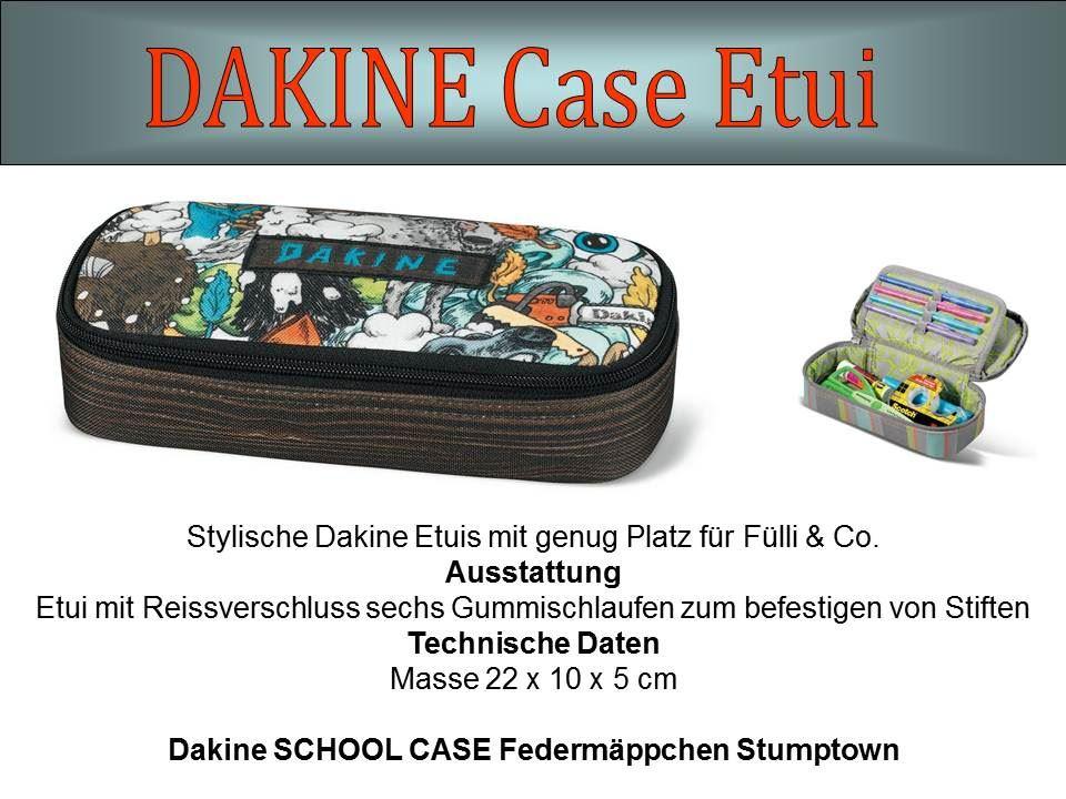 Dakine SCHOOL CASE Federmäppchen Stumptown 