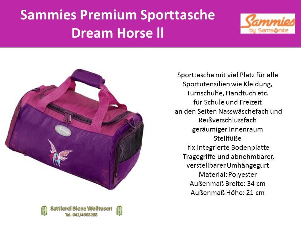 Sammies Premium Sporttasche Dream Horse ll