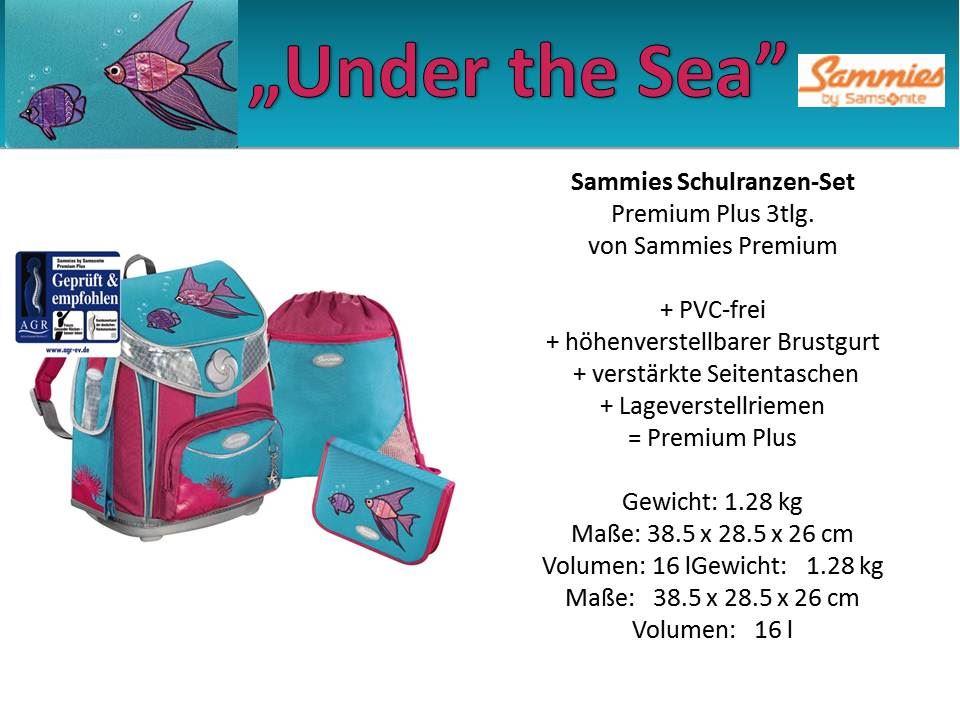 Sammies Premium Plus Under the Sea Schultasche 